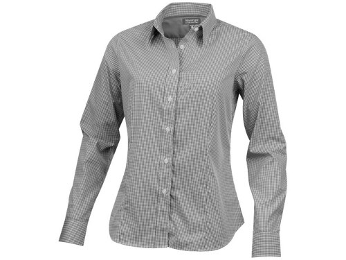 Рубашка "Net" женская с длинным рукавом, серый 2XL