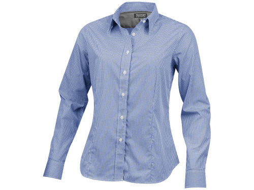 Рубашка "Net" женская с длинным рукавом, синий XS