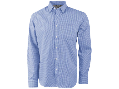 Рубашка "Net" мужская с длинным рукавом, синий 2XL